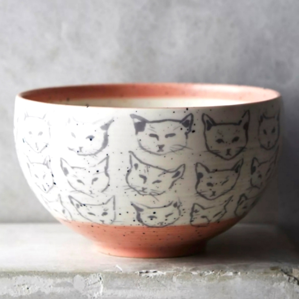 COPY - Leah Reena Goren Cat Bowls